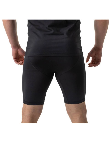 Spodenki kompresyjne mma (obcisłe)  vale tudo czarne cs - s