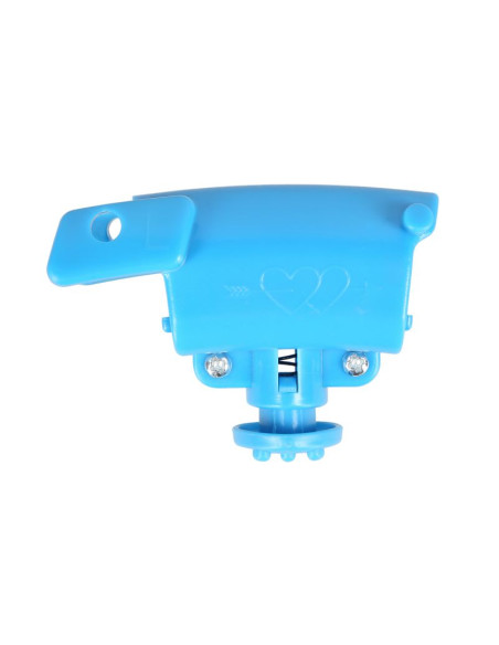 Fh01 blue hula hop z obciążnikiem