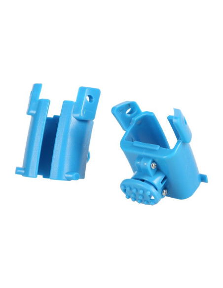 Fh01 blue hula hop z obciążnikiem