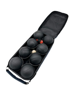 Kule do gry 8 szt- boule petanque czarne pokrowiec enero pro 2