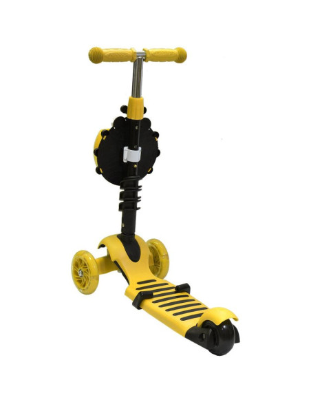 Hulajnoga balansowa jeździk 3w1 enero biedronka żółta