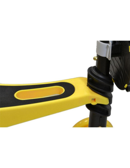 Hulajnoga balansowa jeździk 3w1 enero biedronka żółta