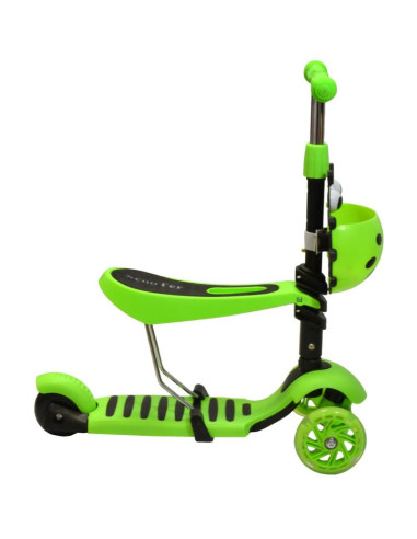 Hulajnoga balansowa jeździk 3w1 enero biedronka zielona