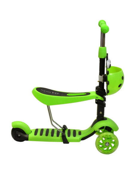 Hulajnoga balansowa jeździk 3w1 enero biedronka zielona