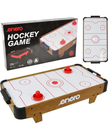Stół gra cymbergaj air hockey 60x32,5x14cm wooden enero