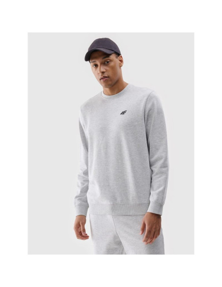 Bluza dresowa nierozpinana bez kaptura męska 4f 4fwmm00tswsm1767-27m