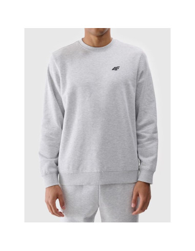 Bluza dresowa nierozpinana bez kaptura męska 4f 4fwmm00tswsm1767-27m