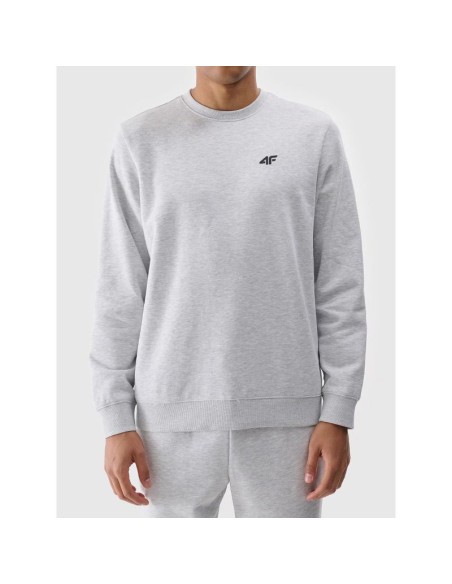 Bluza dresowa nierozpinana bez kaptura męska 4f 4fwmm00tswsm1767-27m