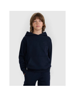 Bluza dresowa nierozpinana z kapturem chłopięca 4f 4fjwmm00tswsm1860-31s