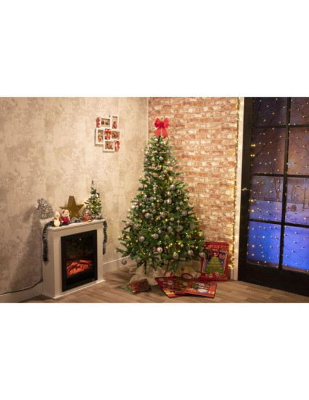 Zestaw 100 bombek srebrny