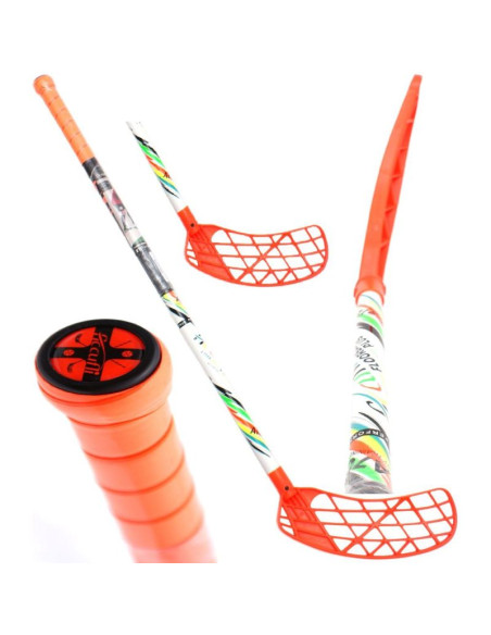 Kij unihoc airtek 70cm pomarańczowy dla leworęcznych