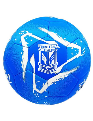 Piłka herb since 1922 niebieska