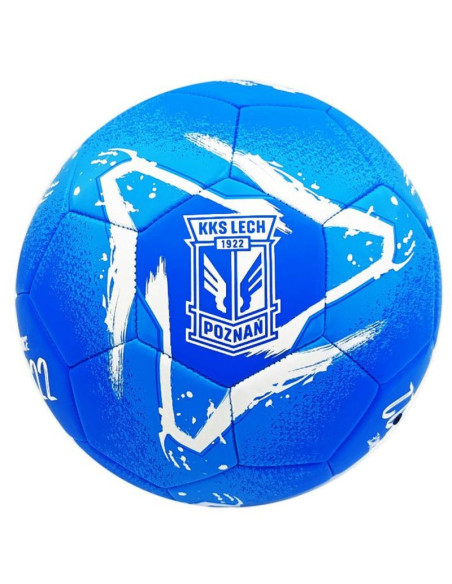 Piłka herb since 1922 niebieska