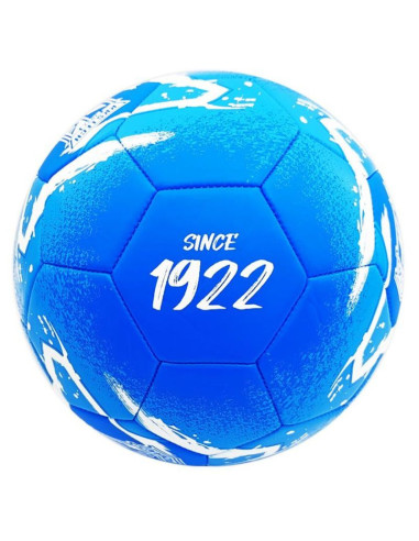 Piłka herb since 1922 niebieska