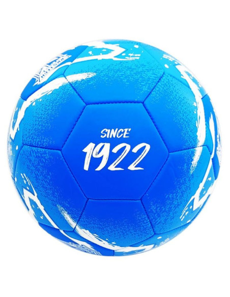 Piłka herb since 1922 niebieska