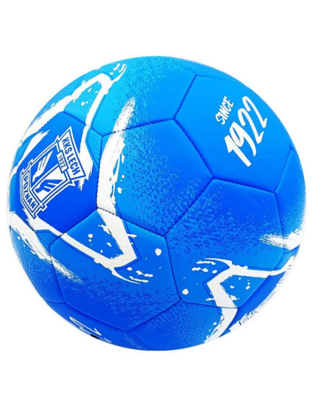 Piłka herb since 1922 niebieska