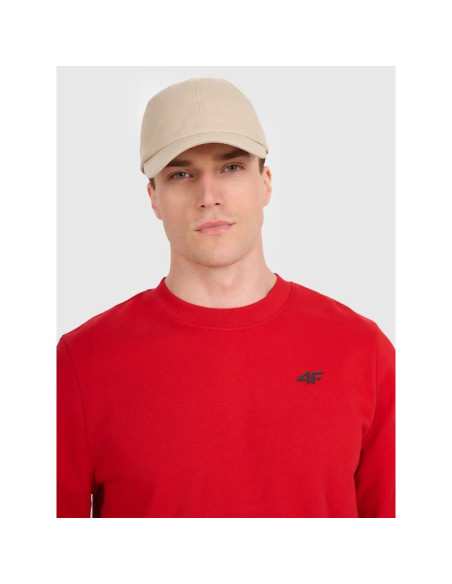 Bluza dresowa nierozpinana bez kaptura męska 4f 4fwmm00tswsm1767-062s