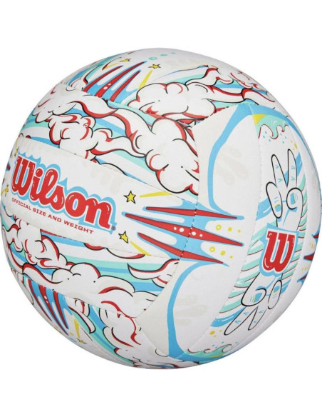 Piłka siatkowa wilson graffiti peace