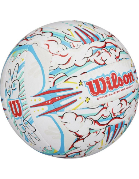 Piłka siatkowa wilson graffiti peace