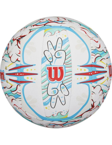 Piłka siatkowa wilson graffiti peace