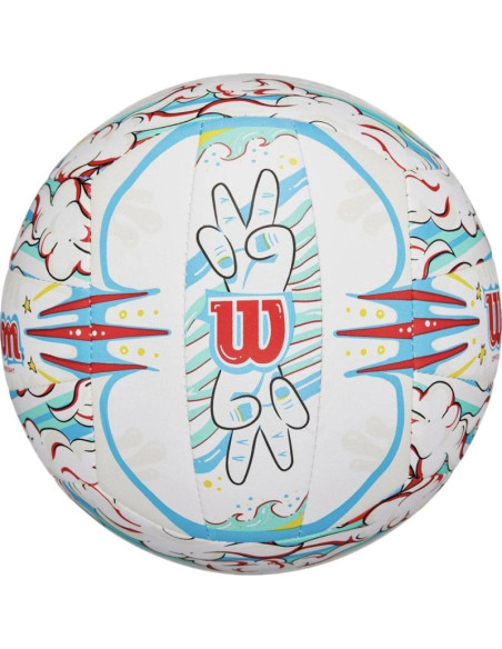 Piłka siatkowa wilson graffiti peace
