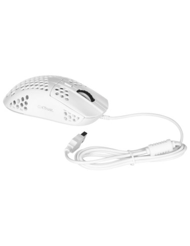 Mysz gamingowa trust gxt928w helox biała (25389)