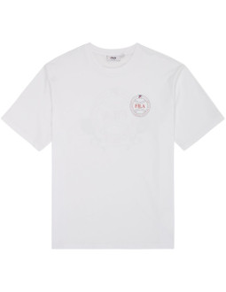 Koszulka męska fila parella biała fam1108 10001