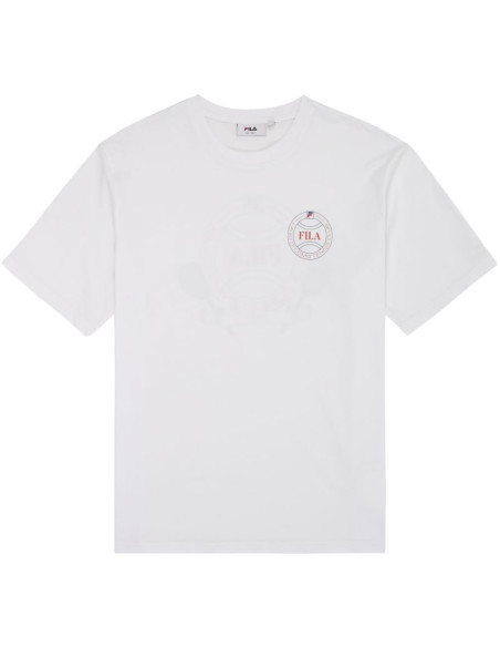 Koszulka męska fila parella biała fam1108 10001