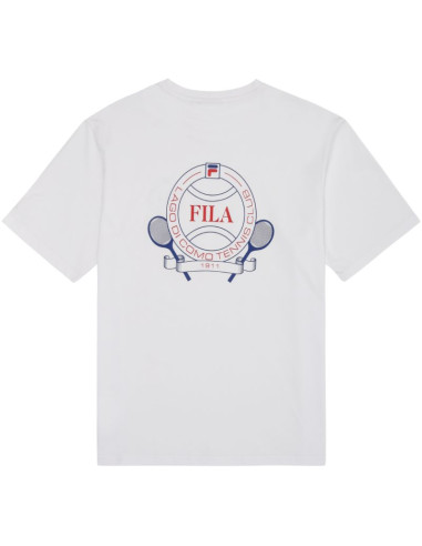 Koszulka męska fila parella biała fam1108 10001