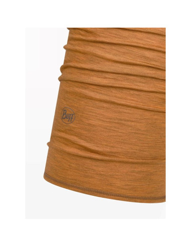 Bandana buff merino lightweight solid mustard-mustard -onesiz-standard