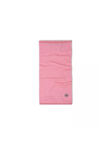 Bandana dziecięca buff merino lightweight solid rose pink