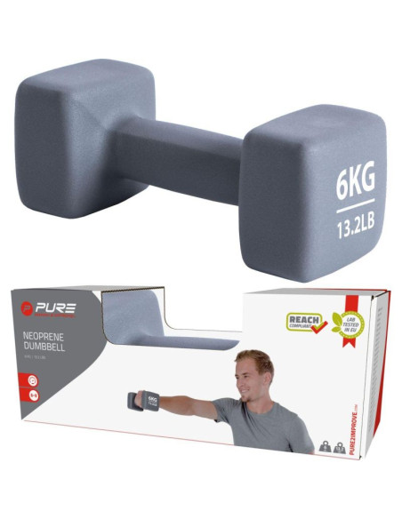 Hantla neopren 6kg pure 2 improve