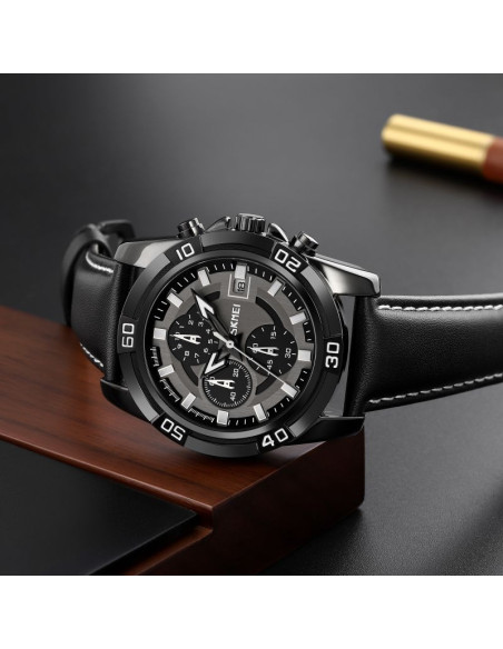 Zegarek męski skmei 9156bkbk + box