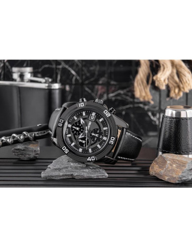 Zegarek męski skmei 9156bkbk + box