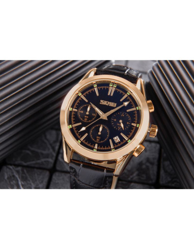 Zegarek męski skmei 9127bk + box
