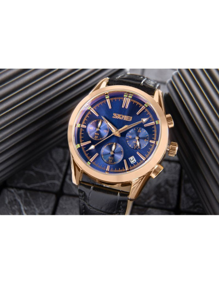 Zegarek męski skmei 9127bu + box