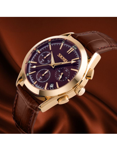 Zegarek męski skmei 9127bn + box