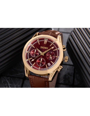 Zegarek męski skmei 9127bn + box