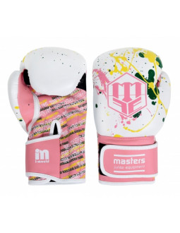 Rękawice bokserskie mje - rpu-art-pink