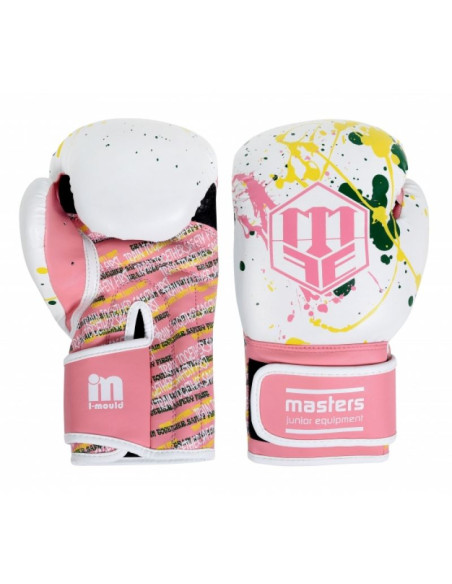 Rękawice bokserskie mje - rpu-art-pink