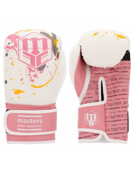 Rękawice bokserskie mje - rpu-art-pink