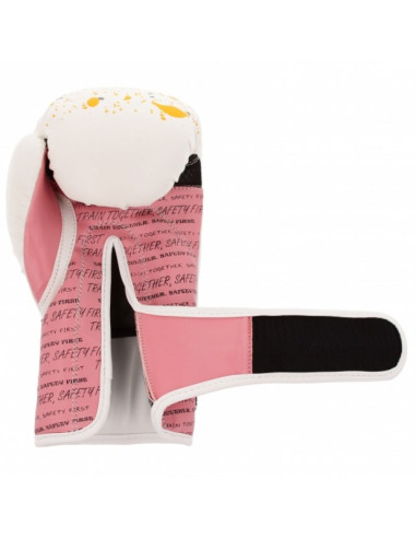 Rękawice bokserskie mje - rpu-art-pink