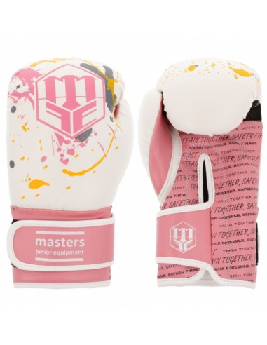 Rękawice bokserskie mje - rpu-art-pink