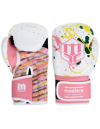 Rękawice bokserskie mje - rpu-art-pink