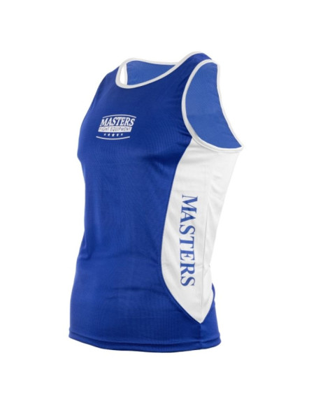 Koszulka bokserska masters kbox-mfe czerwona xs