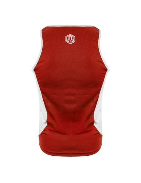 Koszulka bokserska masters kbox-mfe czerwona xs