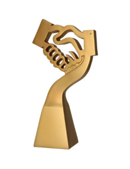 Figurka odlewana - gratulacje 2