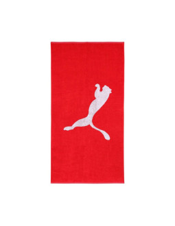 Ręcznik puma team towel large 70x140 czerwony 54552 02