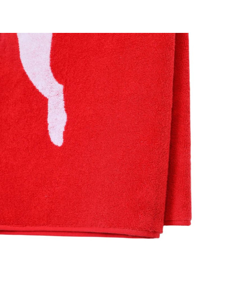 Ręcznik puma team towel large 70x140 czerwony 54552 02