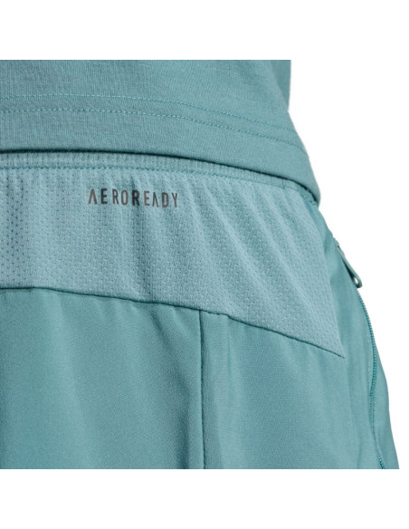 Spodenki męskie adidas train essentials woven training zielone jw2493